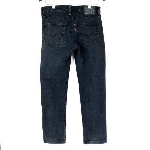 Mens Black Levis 511 Jeans 31 x 30 Straight Slim Leg 3853 - Picture 10 of 12